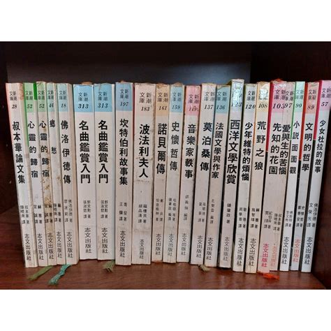 志文出版社|志文出版社:基本資料,歷史沿革,新潮叢書書目,